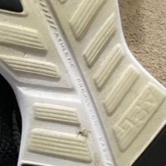 APL MEN’s METALLIC BLACK & WHITE TECHLOOM PRO TRAINER ATHLETIC SNEAKERS Sz-7.5 - Picture 7 of 10